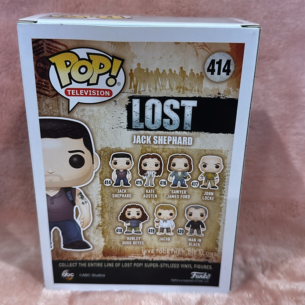 LOST Jack Shephard Funko Pop #414 … New In Box - Picture 4 of 7